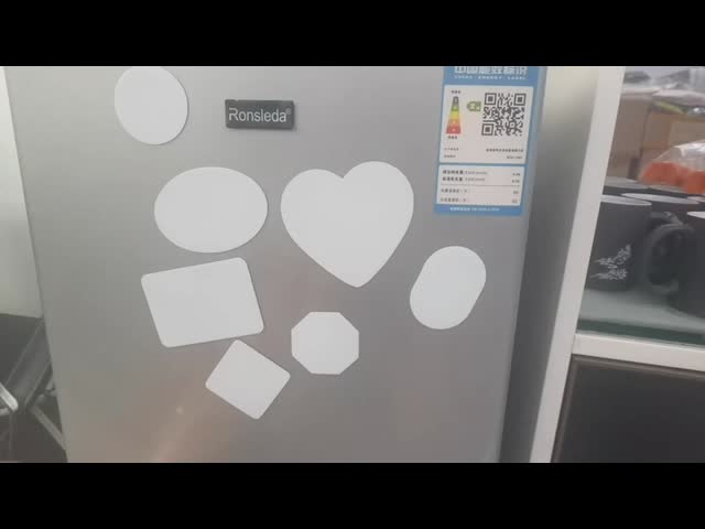 PVC Soft Fridge Magnet Customised Sublimation Fridge Magnet Blanks
