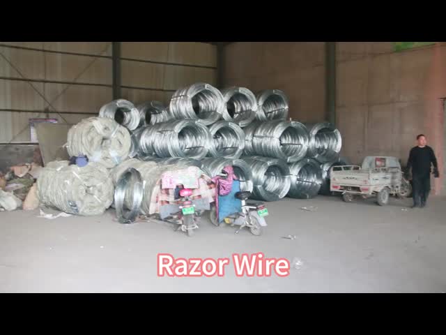 Bto-22 Cbt-60 Cbt-65 Concertina Razor Coil Galvanized