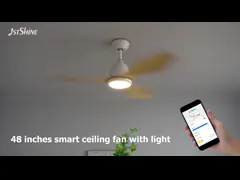 China Fancy Bedroom Low Noise Ceiling Fan Energy Saving 3 Speed Choice supplier