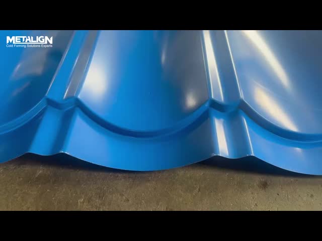Triple Layer Trapezoidal Sheet Roofing Roll Forming Machine Metal Roofing Machine Price video