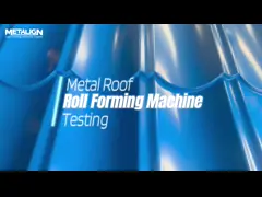 Triple Layer Trapezoidal Sheet Roofing Roll Forming Machine Metal Roofing Machine Price video
