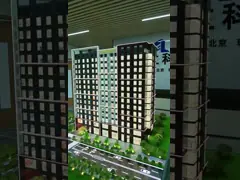 China High Quality Plastic Material Architectural Scale Model Making Miniature Building Model supplier