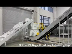 China Waste Plastic Auxiliary Machinery PP PE Double Shaft Shredder Machine supplier