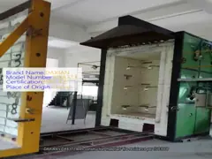 China Resistance  Materials Fire Testing Equipment ,  Fire Test Chamber For Conveyor Belt Alcohol Burner supplier