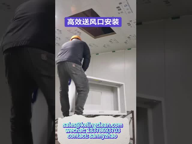 99.97% Filter Efficiency Hepa Filter Box For Clean Room Air Handling Unit