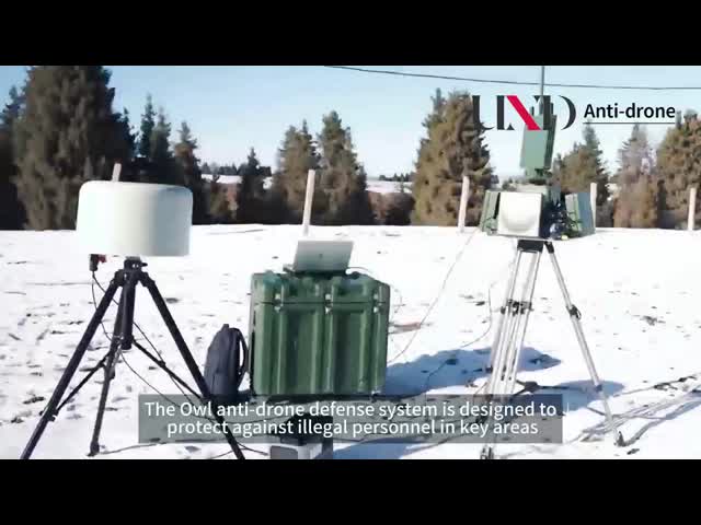 IP66 Protected 8~14μm Spectral Range Anti-UAV System with Low-altitude Target Detection for Enhanced Security