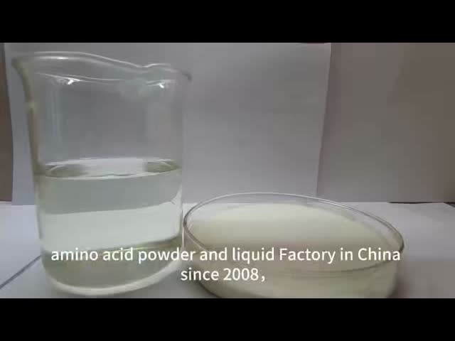 S80 Organic Nitrogen Fertilizer Based on Hydrolyzed Protein Amino Acid