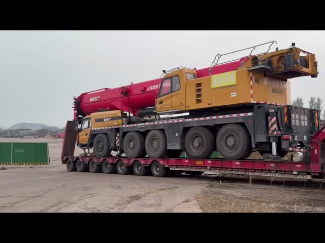 2020 Sany Used Crane SAC2200T Main Boom: 73 Meters Jib: 36 Meters Counterweight: 76.5 Tons Excellent Working Condition.