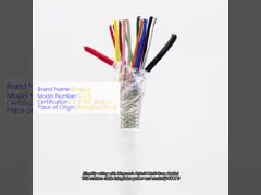 China 4 Cores Small Diameter Sensor Multi Conductor Cable supplier