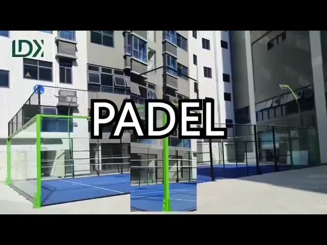 Outdoor Tournament-Quality 360° Panoramic Professional Padel Court: Excellent Option For Sports Equipment