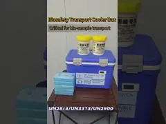 China Refrigerated 1.7L Ice Chest Coolers Vaccination Cold Box Vaccine Storage supplier