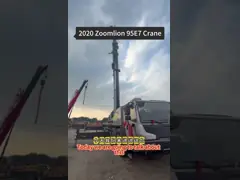 2021.4 Production Year Zoomlion Truck Crane ZTC950E753 95t 34 tons Counterweight
