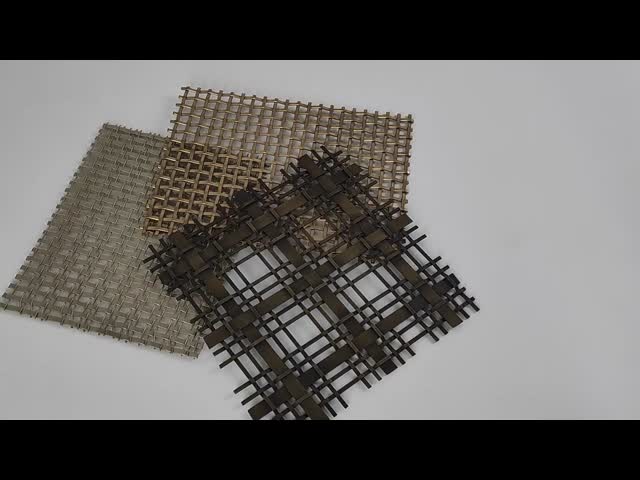 Gold Stainless Steel Decorative Metal Mesh Diamond Shape For Curtain Or Decoration