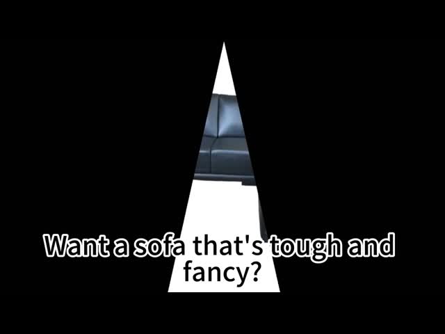 Customize Color L Shaped Sectional Sofa with High-Density Foam and 18 Years Factory Experience