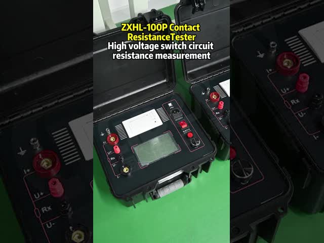 ZXHL-100P DC 100A CONTACT RESISTANCE METER CONTINUOUSLY OUTPUT HIGH CURRENT WITH PRINTER