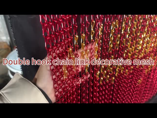 1mm 1.5mm Mesh Decorative Woven Wire Decorative Mesh Screen Customized
