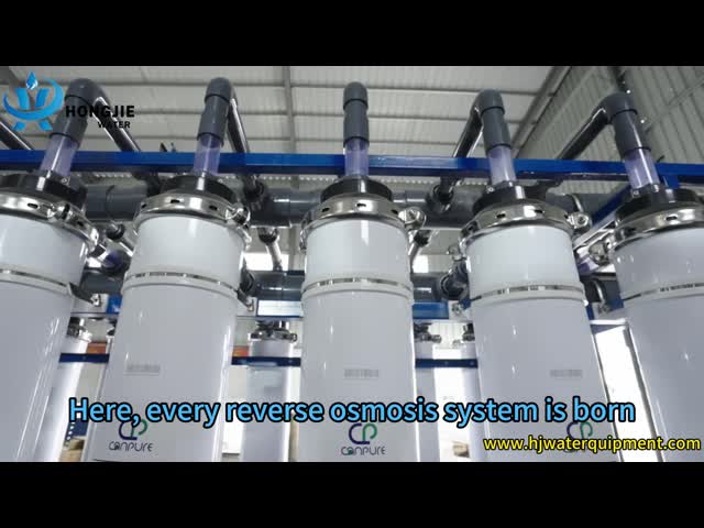 Customizable Two stage Reverse Osmosis Systems  0.25m3/h - 200m3/h