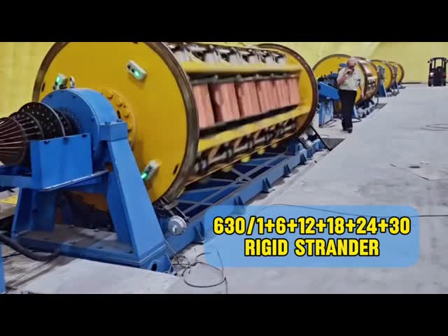 Highly Proformance Rigid Stranding Machine JLK-630/6+12+18+24 Wire Making Machine