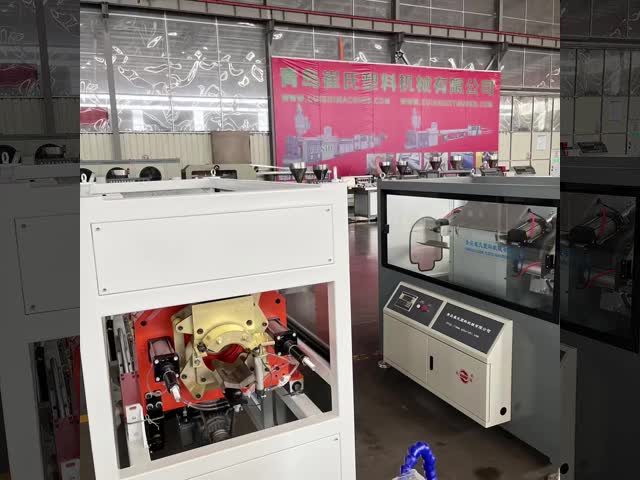 High Speed Plastic Pipe Extrusion Production Line for HDPE PE PP PVC Plastic Double Wall Corrugated Pipe