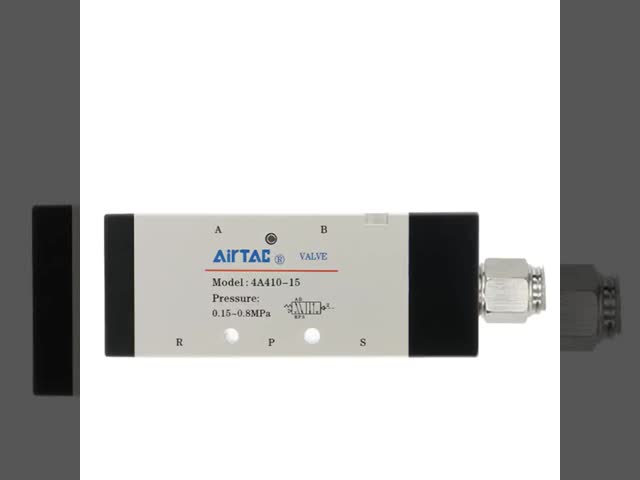 AIRTAC 4A400 Series Aluminum Alloy Air Valve with 5/2 way and 5/3 way Positions and 1/4