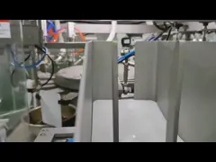 China Double High Speed Single Lane Host Machine Support Flat Cutting SNUS Pouch granule and powder Automatic Packing Line supplier