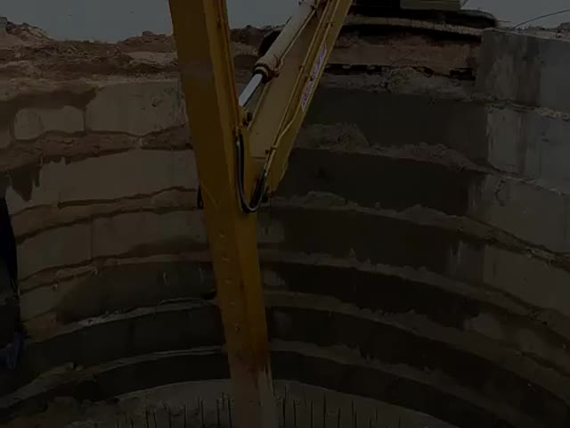 多糸線ロープ掘削機 望遠鏡腕 BS900E 材料ライター ビデオ