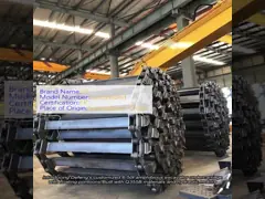Defeng Factory Customized 6-50t Amphibious Excavator Undercarriage Floating Pontoon