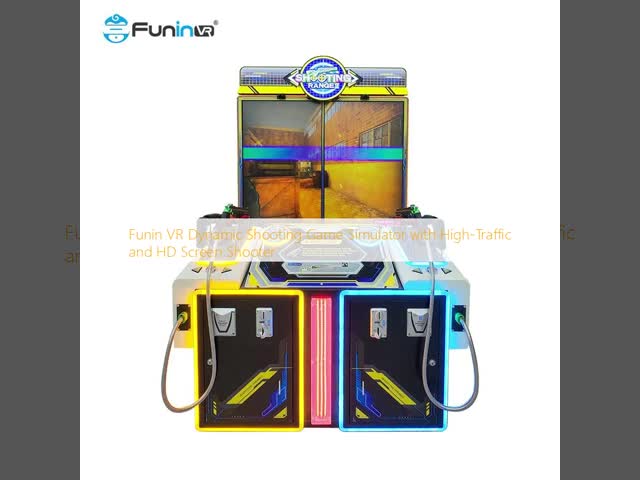 Funin VR Dynamic Shooting Game Simulator with High-Traffic and HD Screen Shooter