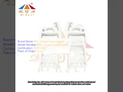 A06 I Shaped Baked Paint die casting parts Polished Corrosion resistant Customizable