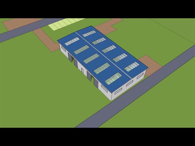 Prefabricated Metal Warehouse /Workshop Steel Structure Construction Building for Sale