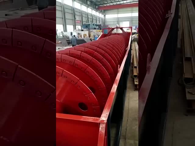 oem Screw Sand Washing Machine 175 T/h Spiral Sand Washer Sand Washing Plant Manufacture Spiral Sand Washer to motorway,hydropower, building wash, classify, eliminatecontaminants.