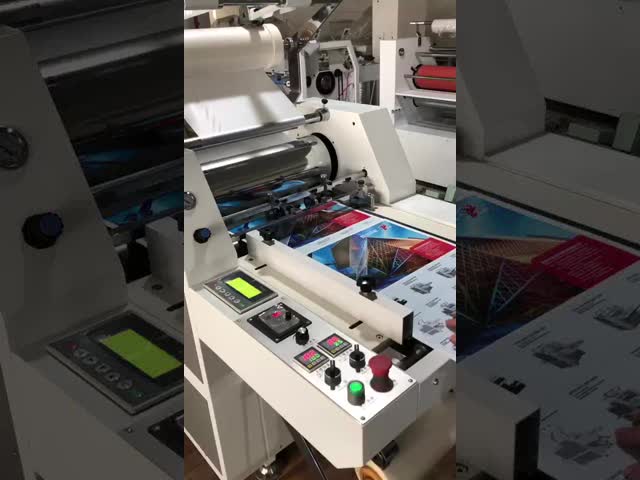 480 MM Semi-automatic Pneumatic Pressure Double Sided Laminating Lamination Machine Double Side Laminator