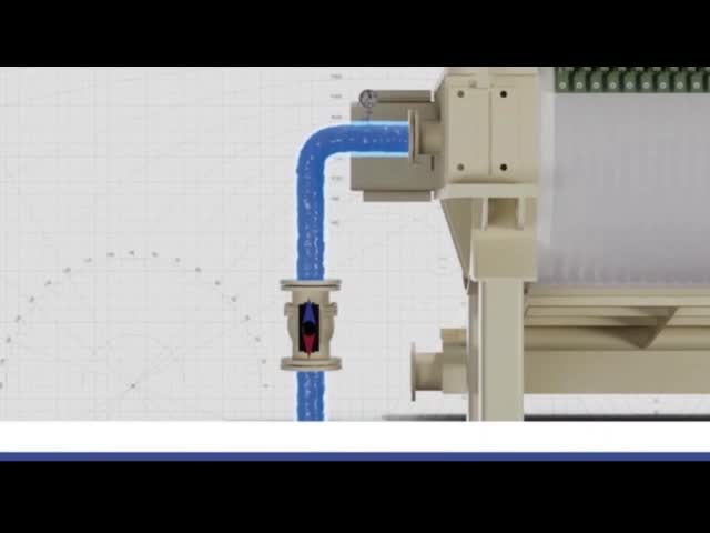 Circular Plate Filter Press Acid And Alkali Resistant Specially For Coal Washing Wastewater