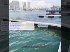 Commercial Finger Aluminum Floating Dock Pontoon Marine HDPE Pier