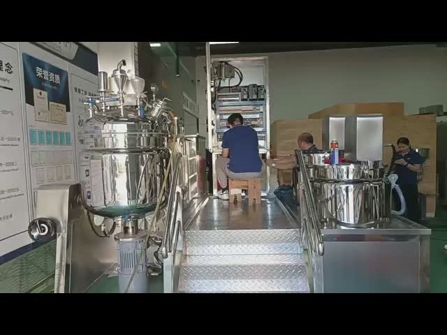 Mayonnaise Production Line Making Machine Vacuum Homogenizer Emulsifier