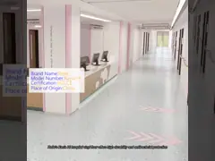 High-Durability Antibacterial Hygienic Hospital Vinyl Floor