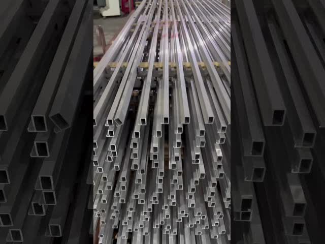 6000 Series Aluminium Profile Handle for Cabinet Door Frame with Customized Length and Powder Coating