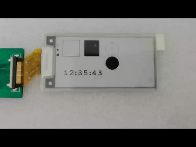 2.66Inch 296x152Pixels Ultra-low Power Consumption E Ink Display for Electronic Shelf Label