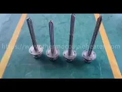 China Flange Immersion Tubular Heater Stainless Steel Heating Element Liquid Heater supplier