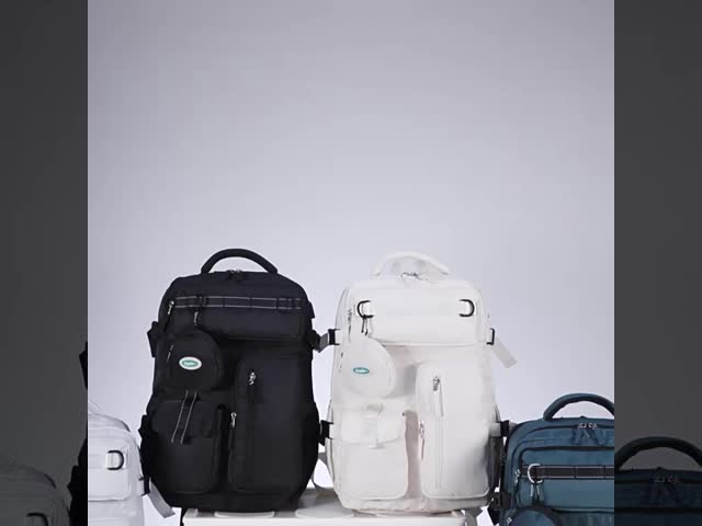 Large Capacity Waterproof Laptop Backpack with Wet and Dry Separation for Travel and Business
