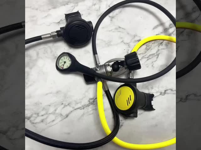 Adjustable Diaphragm Scuba Diving Regulator Set Underwater Snorkeling Diving Equipment Regulator