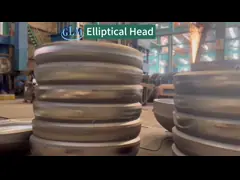 300MM 10000mm GB Asme Dimensiones de la cabeza elíptica Semi elíptica para el tanque de almacenamiento