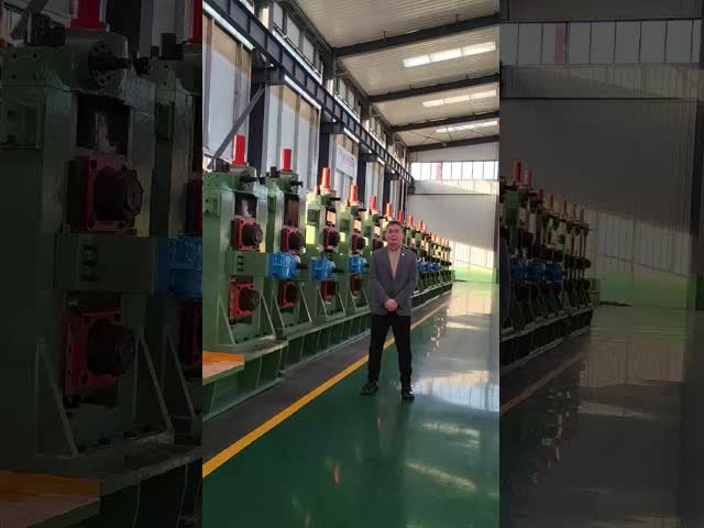 PLC Controlled Carbon Steel Welded Pipe Making Machine