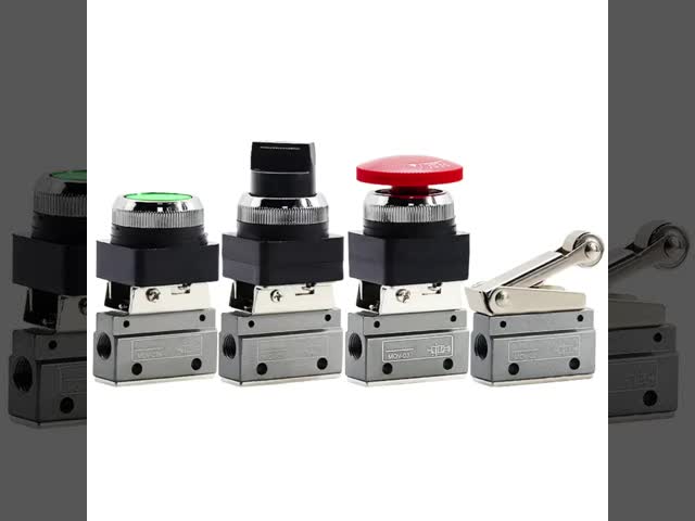 3/2way Shako Mechanical Pneumatic Manual Valves MOV-01,MOV-02,MOV-03,MOV-03A