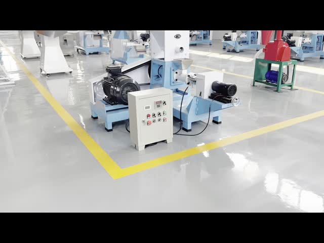 500kg/h Floating Fish Feed Extruder Machine Automatic Sinking Fish Feed Making Machinery Equipment Production Line