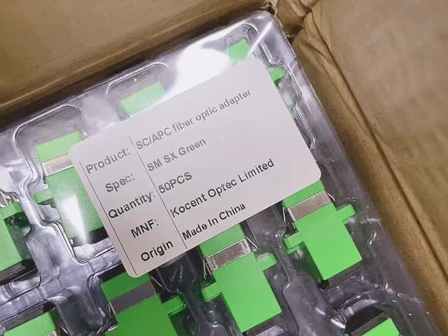 Duplex Fiber Optic Connectors FC / APC Type Flame Retardant Boot For Optics Fiber Cable