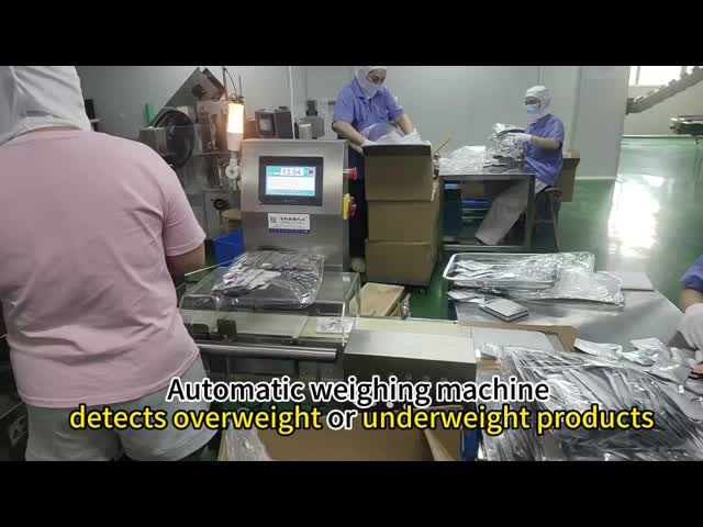 Sorting And Weighing Weight Sorting Machine With ±0.1g Sorting Accuracy Checkweigher