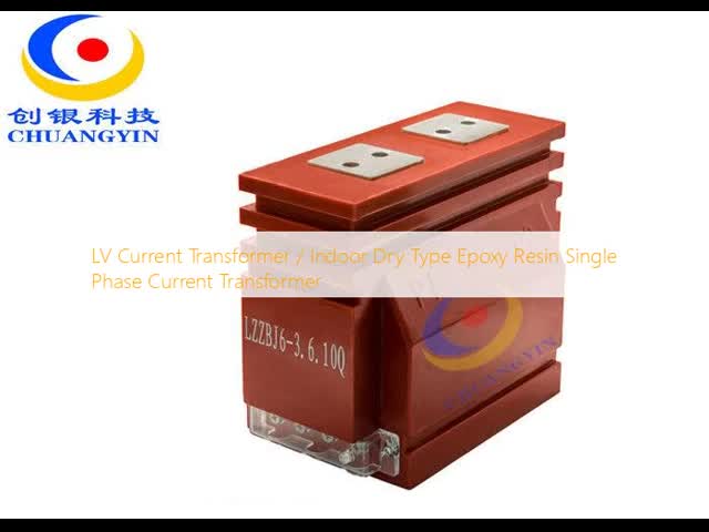 LV Current Transformer / Indoor Dry Type Epoxy Resin Single Phase Current Transformer