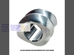 45のニッケル合金対ねじ押出機の部品はPPポリ塩化ビニールのための区分をねじで締める video