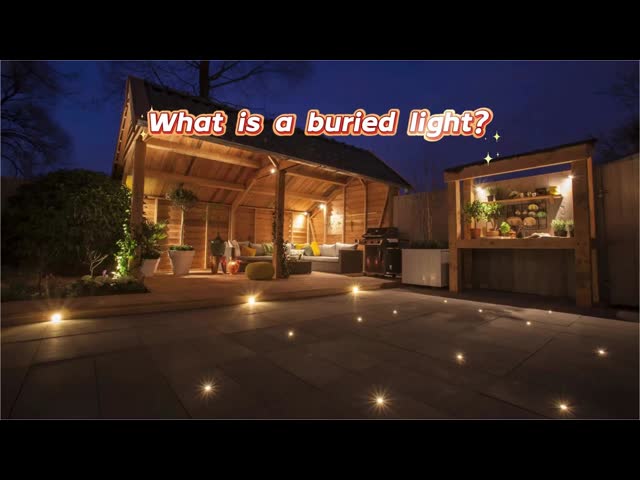 Inground Buried Lamp 3 Watts 55mm Diameter CRI 85/90 DC24V Aluminum Material Asymmetrical Lens For Parking Lot